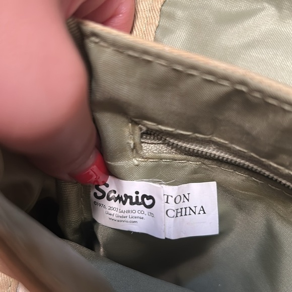 HELLO KITTY ARMY CAMO CAMOFLAUGE  PRINT CROSSBODY MINI BAG - Picture 13 of 13